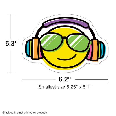 Kind Vibes Smiley Faces Cutouts Image 2