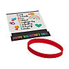 Kindness Bracelet Valentine Exchanges with Card for 24 Image 2