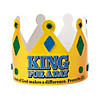 King for a Day Religious Dad Crown Craft Kit &#8211; Makes 12 Image 1