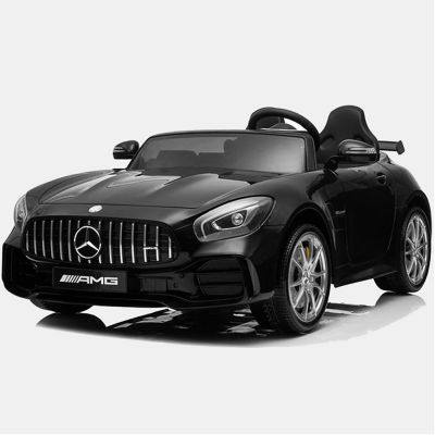 KingToys Black 12V Mercedes Benz AMG GTR 2 Seater Kids Ride On Car With Remote Control Image 2