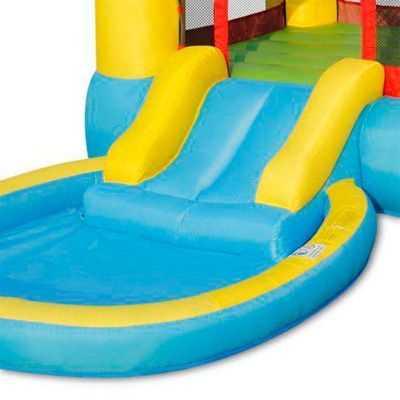 KingToys Happy Hop Bouncy Castle with Pool Slide Image 2