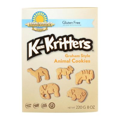 Kinnikinnick Kinnikritter Animal Cookies 8 oz Pack of 6 Image 1