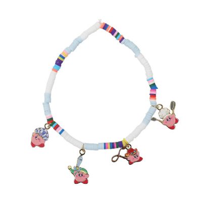 Kirby Copy Abilities 3-Pack Multi-Charmed Bracelet Image 1