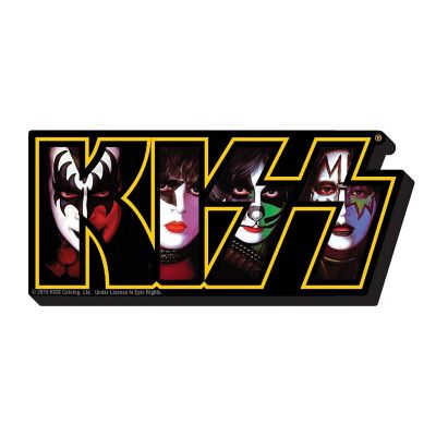 KISS Logo Funky Chunky Magnet Image 1