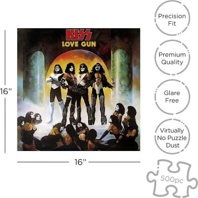 KISS Love Gun 500 Piece Jigsaw Puzzle Image 2