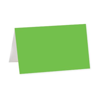 Kiwi Green Table Tent Place Cards 20-Pack Image 1