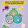 KLUTZ Super Cute Embroidery Book &amp; Craft Kit Image 1