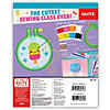 KLUTZ Super Cute Embroidery Book &amp; Craft Kit Image 4