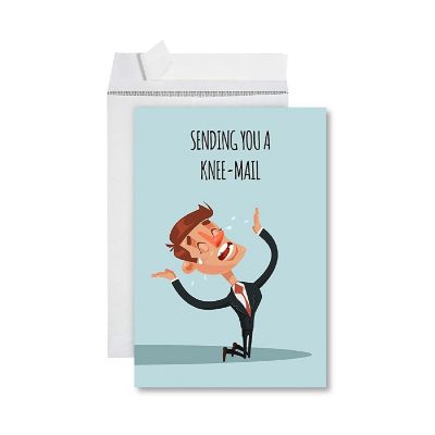Knee-Mail Sorry Card 8.5x11IN Image 1