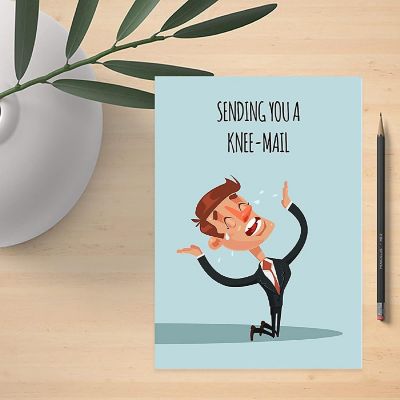 Knee-Mail Sorry Card 8.5x11IN Image 2