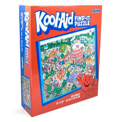 Kool-Aid Find-It 500 Piece Jigsaw Puzzle Image 1
