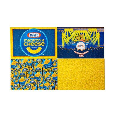 Kraft Macaroni and Cheese 100-Piece Jigsaw Puzzle 4-Pack  Toynk Exclusive Image 1