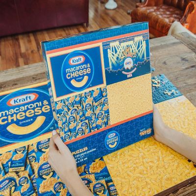 Kraft Macaroni and Cheese 100-Piece Jigsaw Puzzle 4-Pack  Toynk Exclusive Image 2