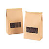 Kraft Paper Coffee Bags with Ties - 24 Pc. Image 1