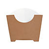 Kraft Paper French Fries Boxes - 12 Pc. Image 1