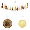 Kraft Paper Hanging Decor Decorating Kit - 13 Pc. Image 1