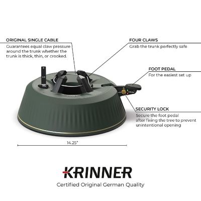 Krinner X-6 Christmas Tree Stand, Green Image 3