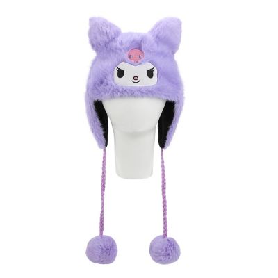 Kuromi-Inspired Purple Plush Laplander Image 1