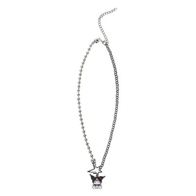 Kuromi Star Necklace With Two Chain Options Image 1