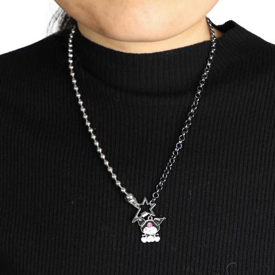 Kuromi Star Necklace With Two Chain Options Image 2