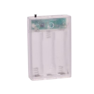 Kurt Adler Empty 3 InchesAA Inches Battery Box with USB Connection and Timer Image 1