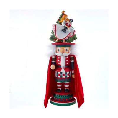 Kurt Adler Hollywood Clara Hat Nutcracker, 18 Inches Image 1