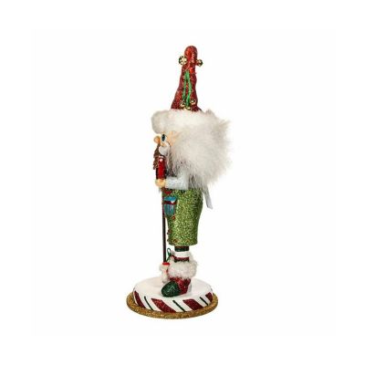 Kurt Adler Hollywood Elf with Hobby Horse Nutcracker, 15 Inches Image 2