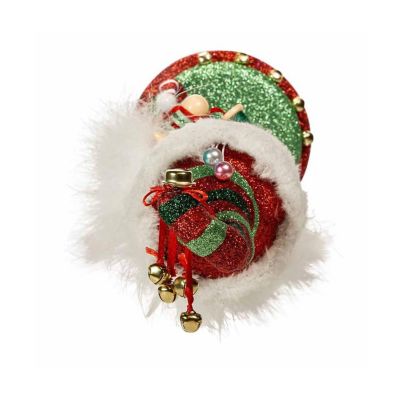 Kurt Adler Hollywood Elf with Teddy Bear Nutcracker, 15 Inches Image 3