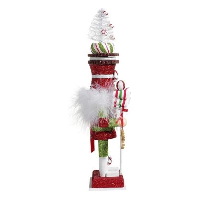 Kurt Adler Hollywood Nutcracker, Candy Soldier, 13.5in Image 1