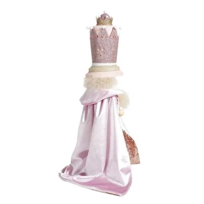 Kurt Adler Hollywood Nutcracker, Pink King, 19in Image 1