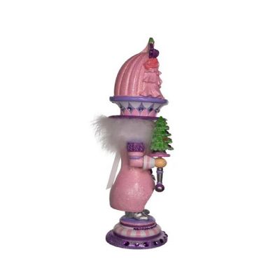 Kurt Adler Hollywood Pink Ballet Scene Wood Christmas Nutcracker 18 Inch Image 1