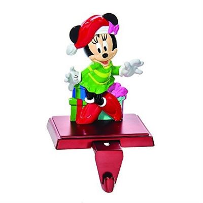 Kurt Adler Minnie Mouse Christmas Stocking Holder Image 1