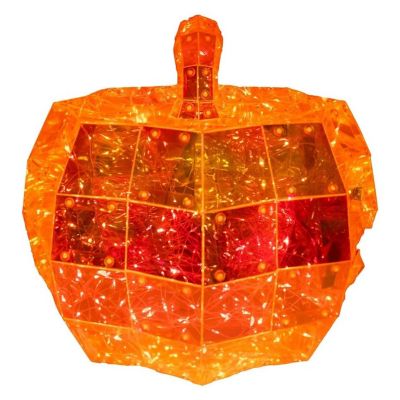 Kurt Adler Pre-Lit Iridescent Jack-O-Lantern, 10in Image 1