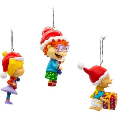 Kurt Adler Rugrats Blow Mold 3-Piece Ornament Set- Multicolor- 3.5 Inches Image 1