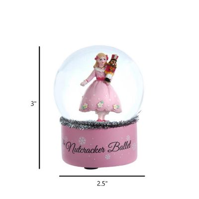 Kurt Adler The Nutcracker Suite Nutcracker Ballet Water Globe, 2.5 Inches Image 2