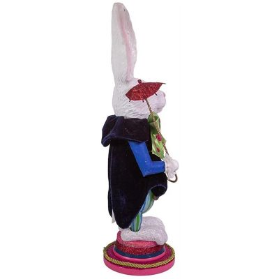 Kurt S. Adler Hollywood White Rabbit Nutcracker, 18 Image 1