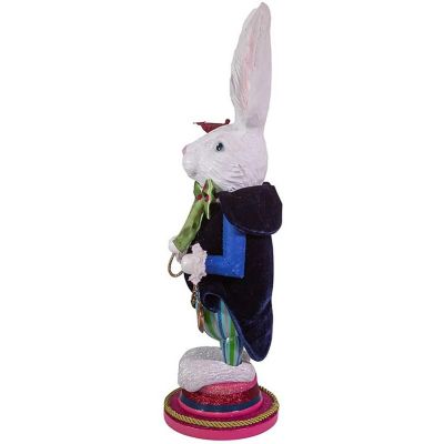 Kurt S. Adler Hollywood White Rabbit Nutcracker, 18 Image 2