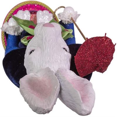 Kurt S. Adler Hollywood White Rabbit Nutcracker, 18 Image 3