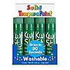 Kwik StiProper Solid Tempera Paint Sticks, Single Color Pack, Green, Pack of 12 Image 1