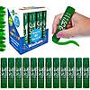 Kwik StiProper Solid Tempera Paint Sticks, Single Color Pack, Green, Pack of 12 Image 3
