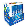 Kwik StiProper Solid Tempera Paint Sticks, Single Color Pack, Light Blue, Pack of 12 Image 1