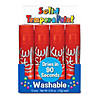 Kwik StiProper Solid Tempera Paint Sticks, Single Color Pack, Red, Pack of 12 Image 1