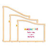 Kydz Suite Cascade Panel - E  To A-Height - 36" Wide - Magnetic Write-N-Wipe Image 3