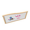 Kydz Suite Cascade Panel - E  To A-Height - 36" Wide - Write-N-Wipe Image 2