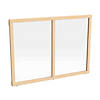 Kydz Suite Panel - A-Height - 48" Wide - See-Thru Image 1