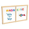 Kydz Suite Panel - E-Height - 48" Wide - Magnetic Write-N-Wipe Image 1