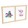 Kydz Suite Panel - E-Height - 48" Wide - Write-N-Wipe Image 1