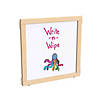 Kydz Suite Panel - T-Height - 24" Wide - Write-N-Wipe Image 1