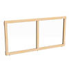 Kydz Suite Panel - T-Height - 48" Wide - See-Thru Image 1