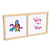 Kydz Suite Panel - T-Height - 48" Wide - Write-N-Wipe Image 1